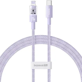 USB-C - Lightning kaapeli Baseus P10373001511-00 Purppura 1 m