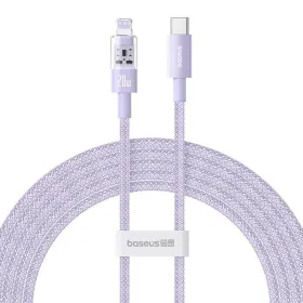 USB-C - Lightning kaapeli Baseus P10373001511-01 Purppura 2 m