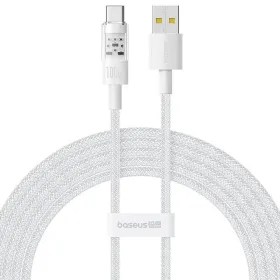 USB A - USB-C kaapeli Baseus P10373002211-01 Valkoinen 2 m