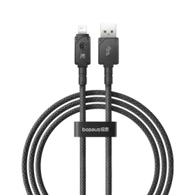 USB uz Lightning Kabelis Baseus P10355802111-00 Melns 1 m