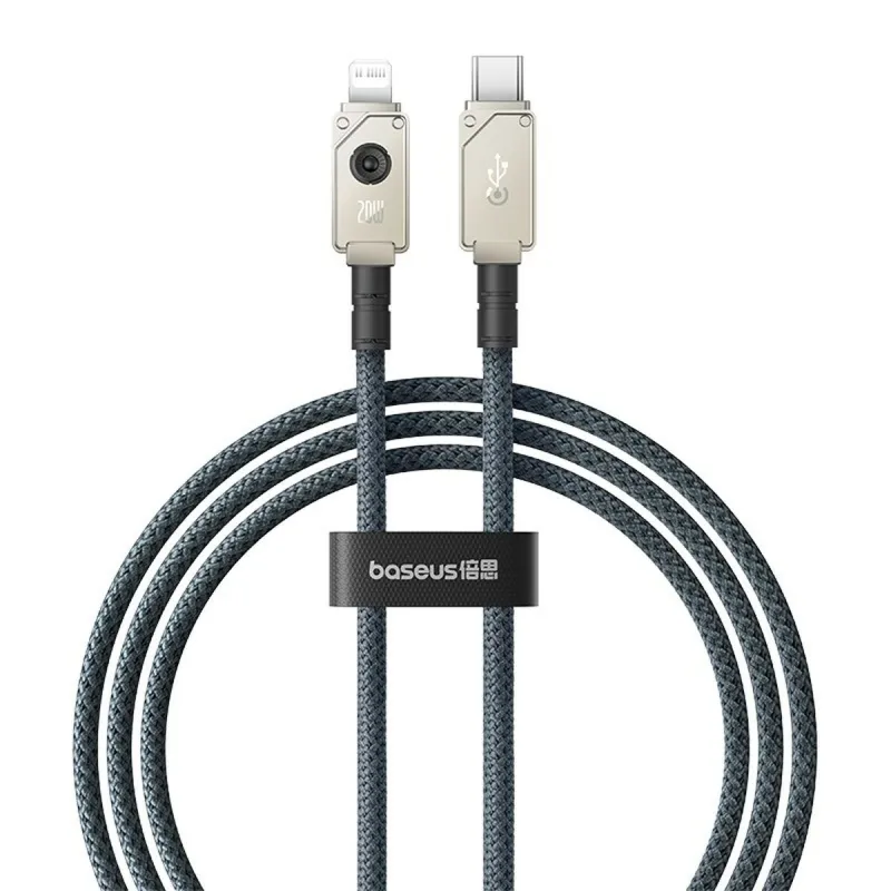 USB-C - Lightning kabelis Baseus P10355803221-00 Balta Juoda 1 m