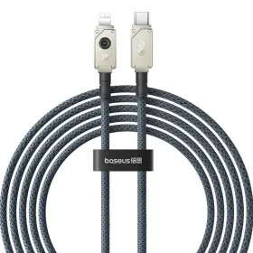 USB-C uz Lightning Kabelis Baseus P10355803221-01 Balts Melns 2 m