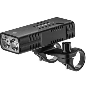 Šviestuvas galvai su šviesos diodais Rockbros Luz de bicicleta con función de powerbank