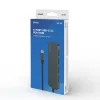 4-Port USB-C Hub Savio AK-54 Grey