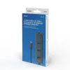 4-Port USB-C Hub Savio AK-57 Ethernet (RJ-45) Grey