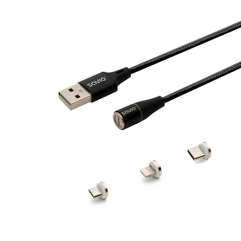 USB-Kaapeli Savio CL-152 Musta 1 m