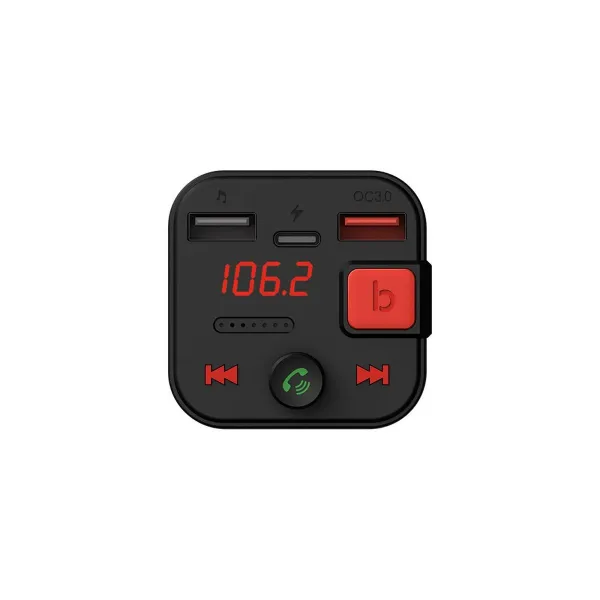 MP3-soitin ja FM-lähetin autoon Savio TR-15