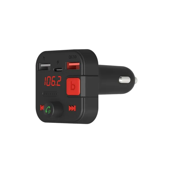 MP3-soitin ja FM-lähetin autoon Savio TR-15