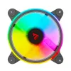 Kārbas ventilators Savio FAN-01 ARGB Ø 12 cm