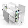 ATX Semi-tower Box Savio RAPTOR WHITE X1 Black Multicolour