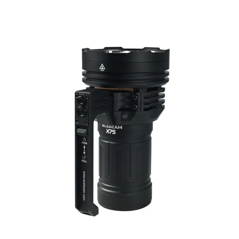 Taskulamp Acebeam X75 70.2 6500K BLACK 900 Lm
