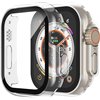 Tempered glass case 360 degree cover Apple Watch 40mm transparent