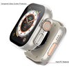 Tempered glass case 360 degree cover Apple Watch 40mm transparent