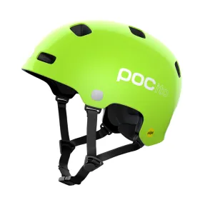 Lasten pyöräilykypärä POC POCITO CRANE MIPS Vihreä 51-54 cm