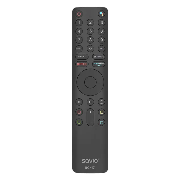 Universaalne Kaugjuhtimispult Savio RC-17 Must