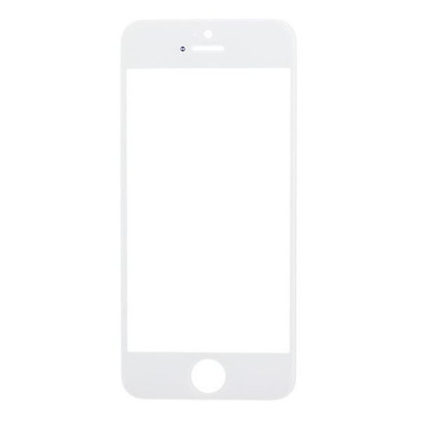 LCD screen glass Apple iPhone 5S/SE with frame and OCA white ORG