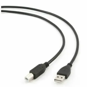 USB A - USB B kaapeli GEMBIRD CCP-USB2-AMBM-10 3 m Musta 3 m