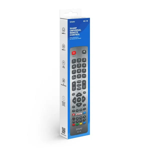 Universaalne Kaugjuhtimispult Savio RC-19