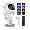 LED 3D galaxy and star projector Reach Astronaut, white