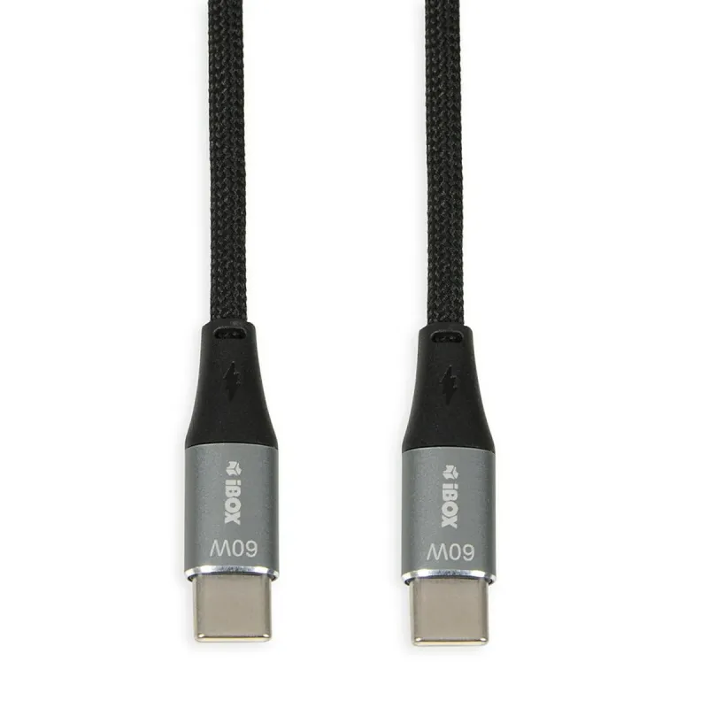 Kaapeli USB C Ibox IKUTC1B Musta 1 m
