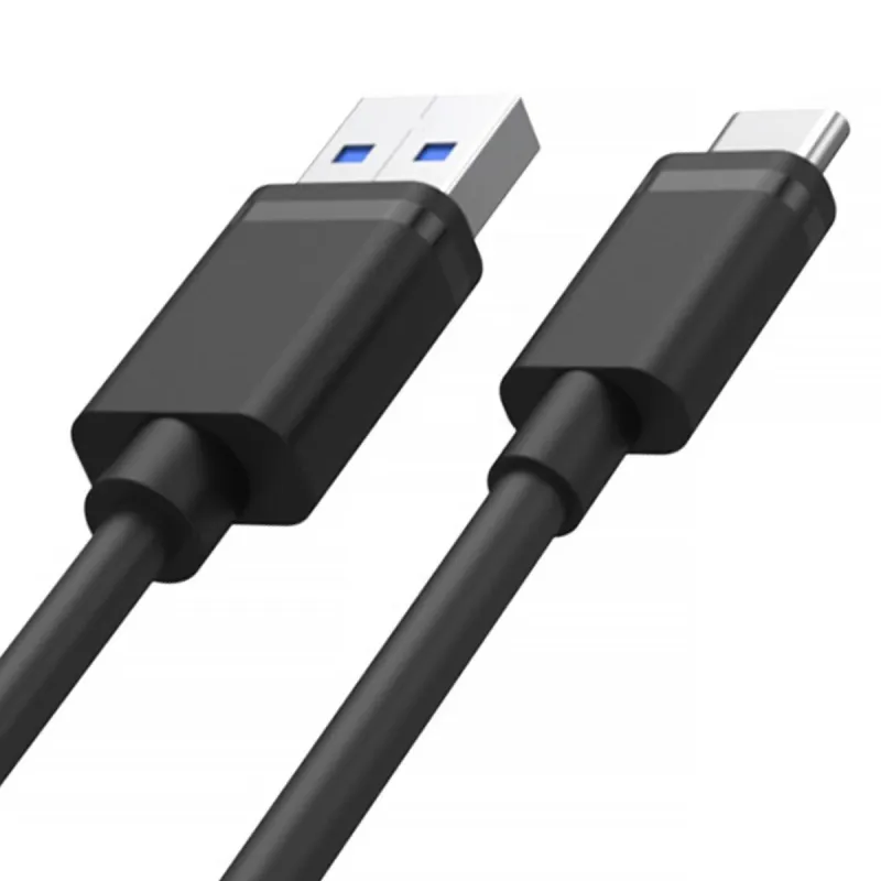 USB A - USB C kaapeli Unitek Y-C481BK Valkoinen 50 cm