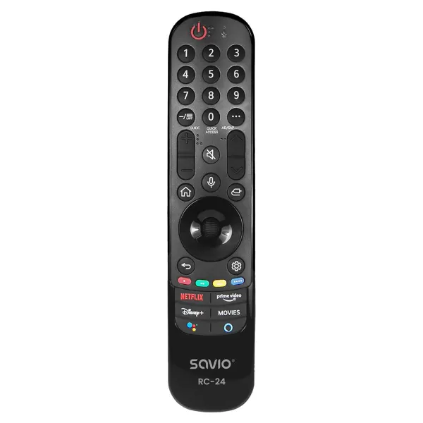 Universaalne Kaugjuhtimispult Savio RC-24 Must