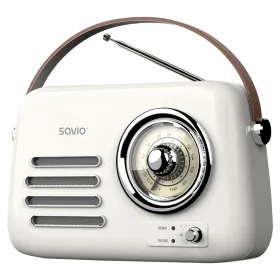 Transistoriradio Savio RS-02 Valkoinen