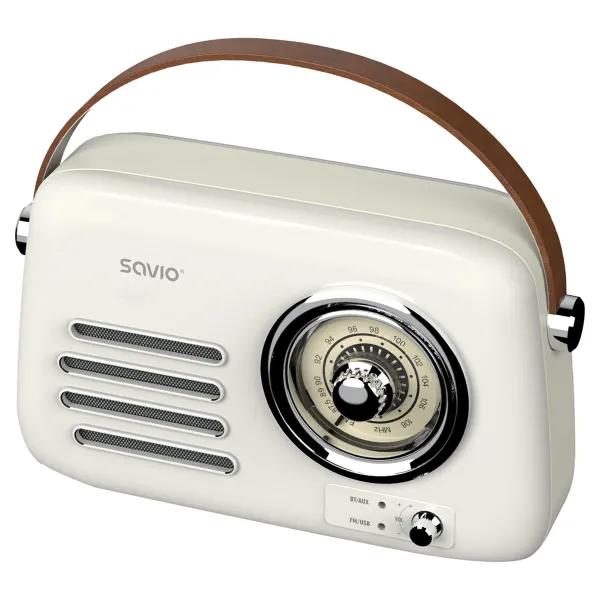 Transistorraadio Savio RS-02 Valge