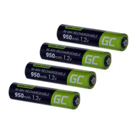Ladattavat paristot Green Cell GR03 950 mAh 1,2 V AAA