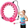Masažuojantis gimnastikos lankas Smart Hula Hoop HHP002 rožinis