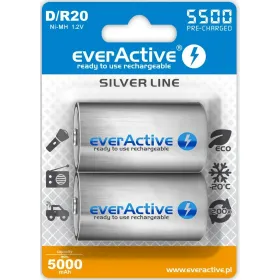 Аккумулятор EverActive EVHRL20-5500 5000 mAh 1,2 V (2 штук)