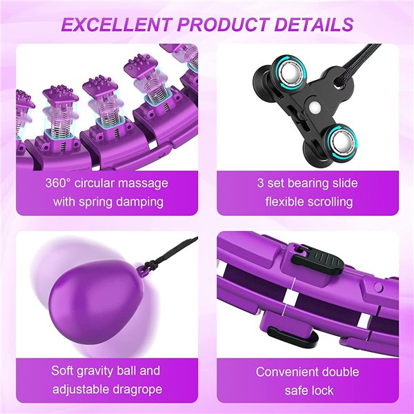 Smart Hula Hoop M2 purple