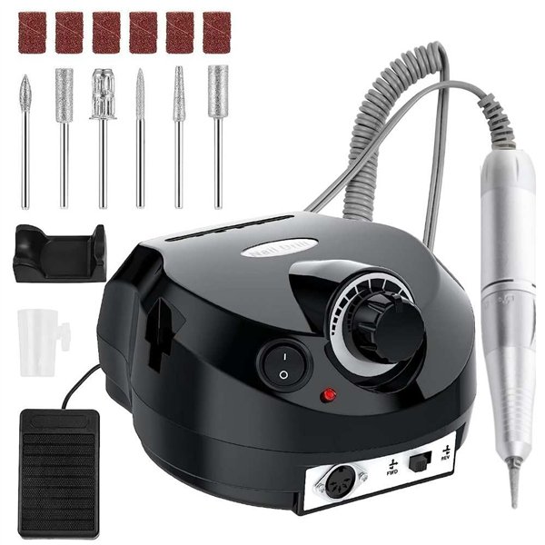 Nail drill Reach Nails, black