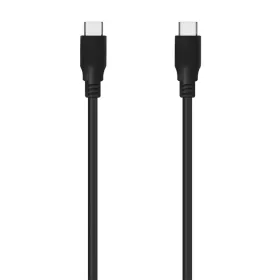 USB-C laidas Aisens A107-0702 Juoda 1 m
