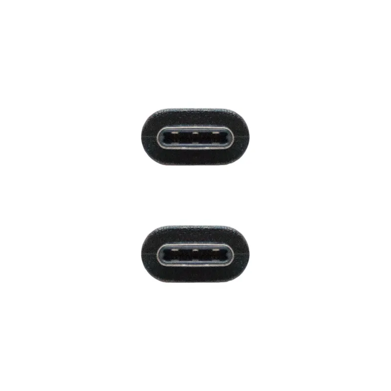 USB Kabelis NANOCABLE 10.01.2301 Melns 1 m