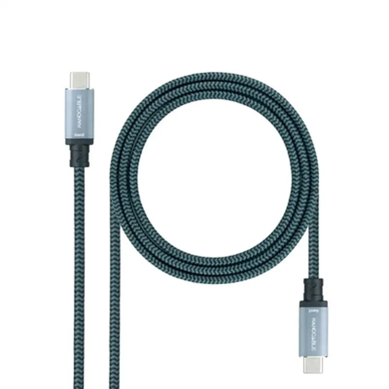 USB-C-kaabel NANOCABLE 10.01.4101-COMB Roheline 1 m (1 Ühikut)