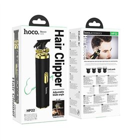 Hair clipper Hoco HP22 Retro black