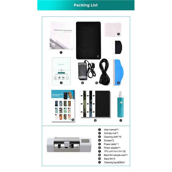 Devia Intelligent Film Cutting Machine V2 (Without Display) PT003