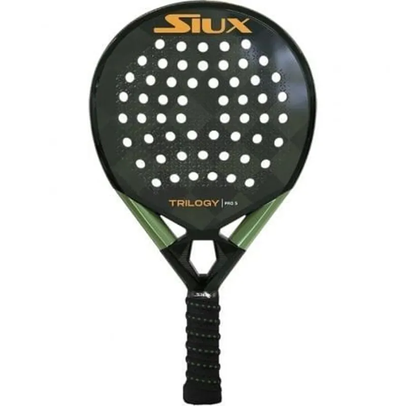 Padelio raketė Siux Trilogy Pro 5 2025 Juoda Žalia Anglies EVA