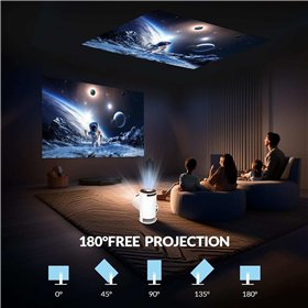 Projector Reach HY300 Pro+ white