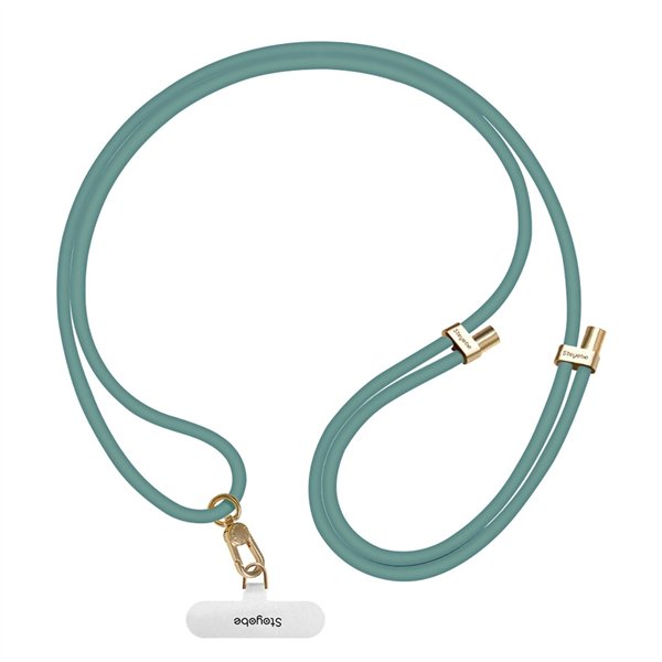 Silicone phone lanyard Stoyobe green