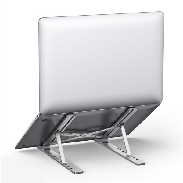 Foldable laptop stand Awei X26 silver