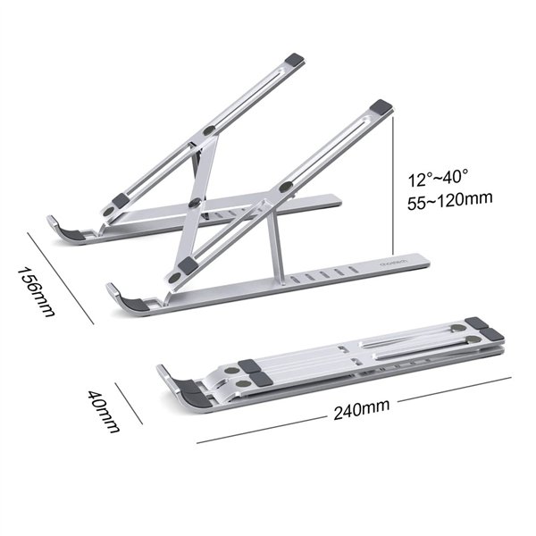 Foldable laptop stand Choetech H045 silver