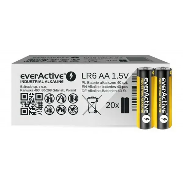 Батарейки EverActive LR6 AA 1,5 V