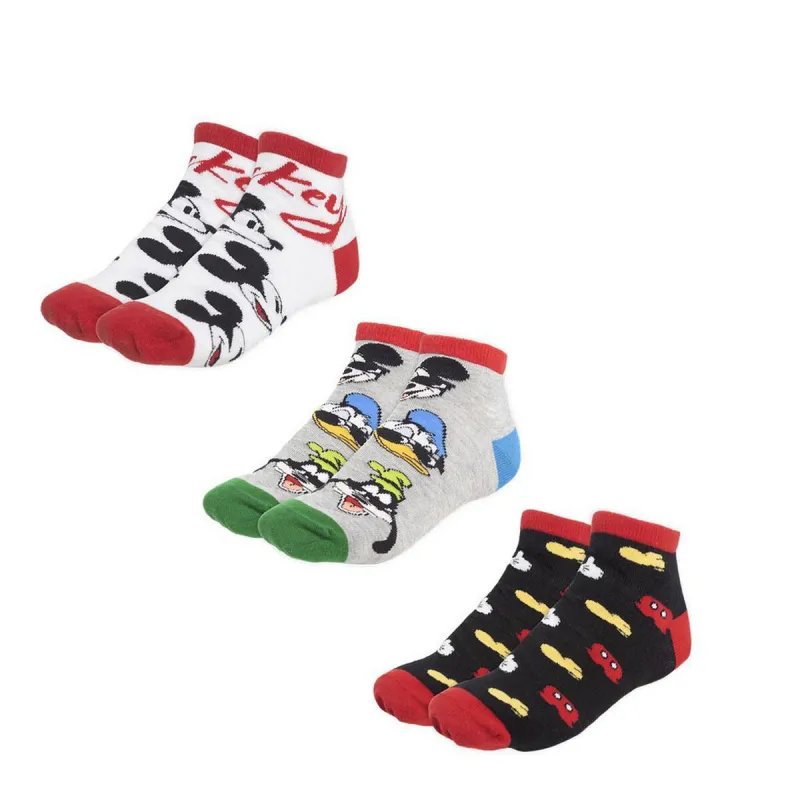 Sukat Mickey Mouse Unisex 3 paria