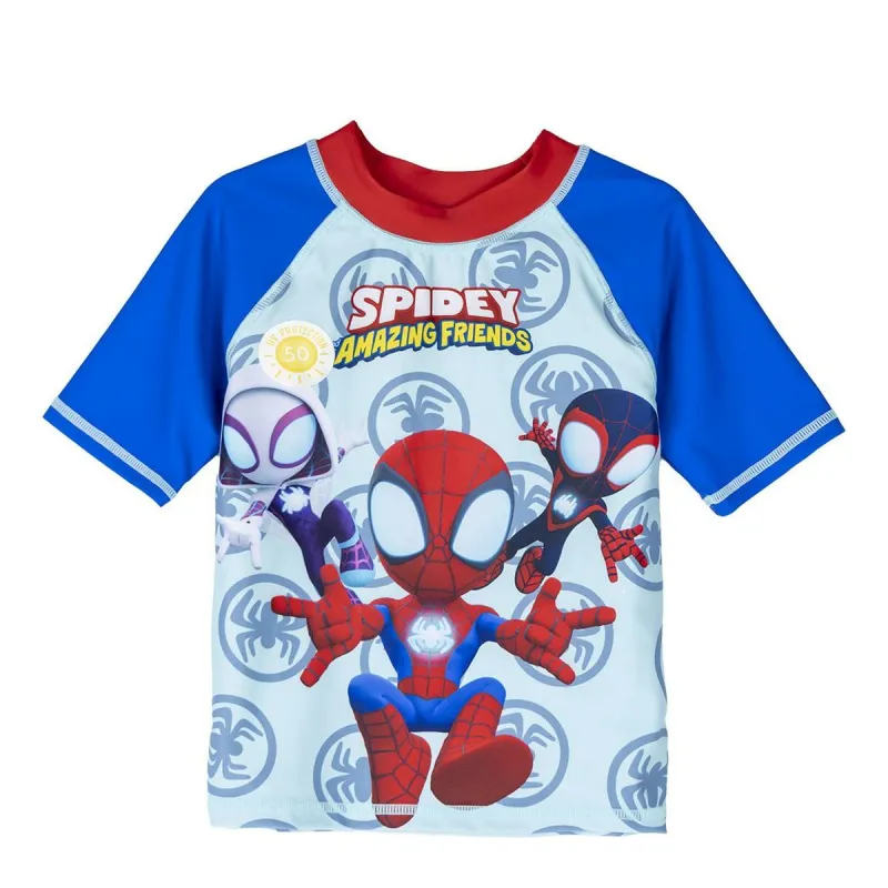 Uimarin T-paita Spidey Sininen Punainen