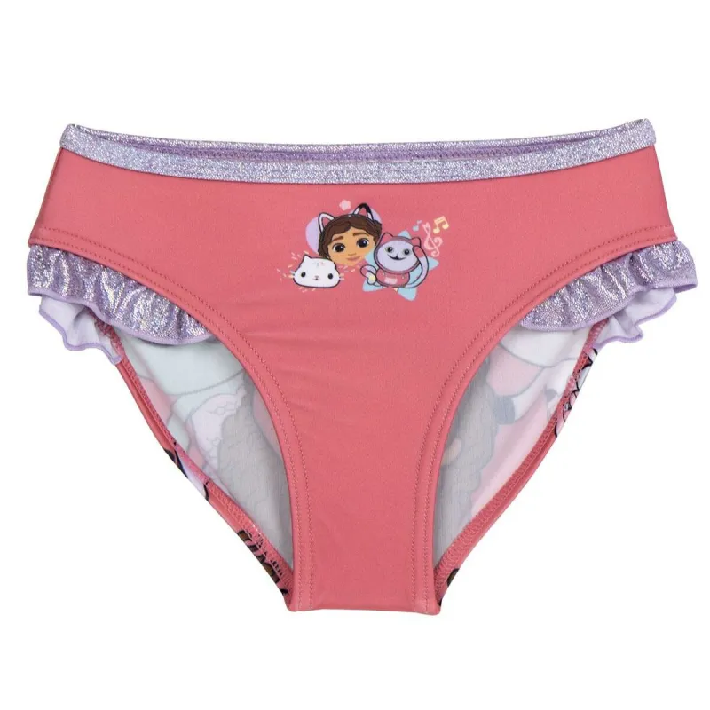 Maudymosi kostiumėlis mergaitėms Gabby's Dollhouse Rožinė