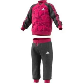 Vauvan verkkapuku Adidas I Bball Jog FT Pinkki Musta Monivärinen