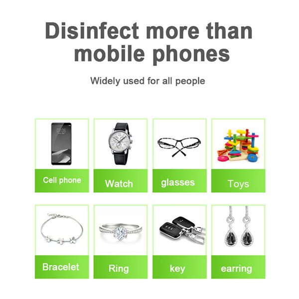 Phone sterilizer M1 Pro with wireless charging