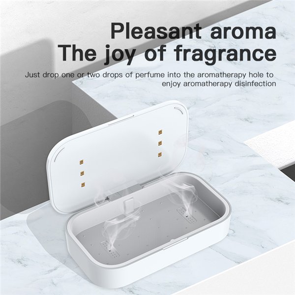 Phone sterilizer M1 Pro with wireless charging